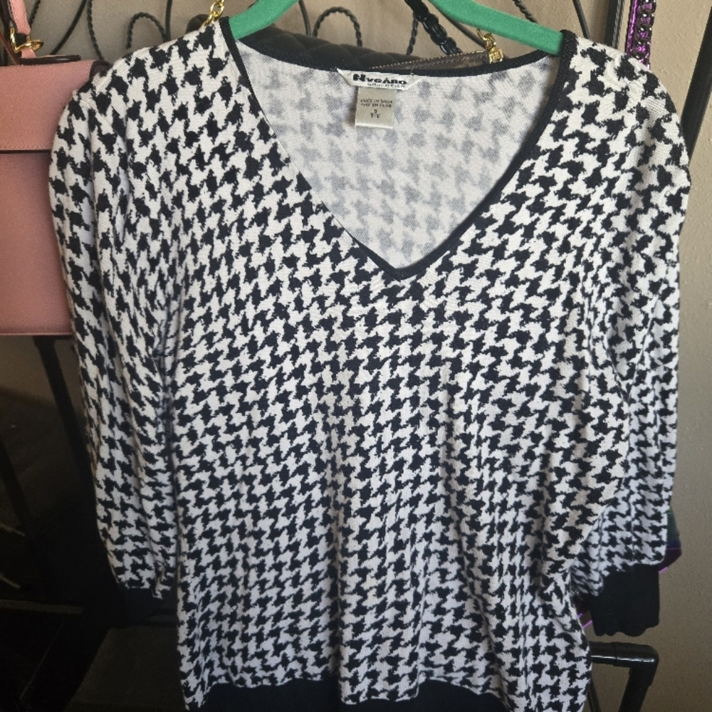 Nygard Houndstooth Sweater